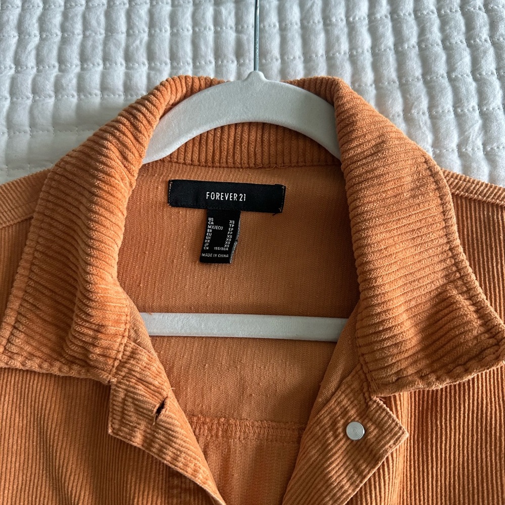 Forever 21 Rust Utility Jacket - Picture 2 of 2